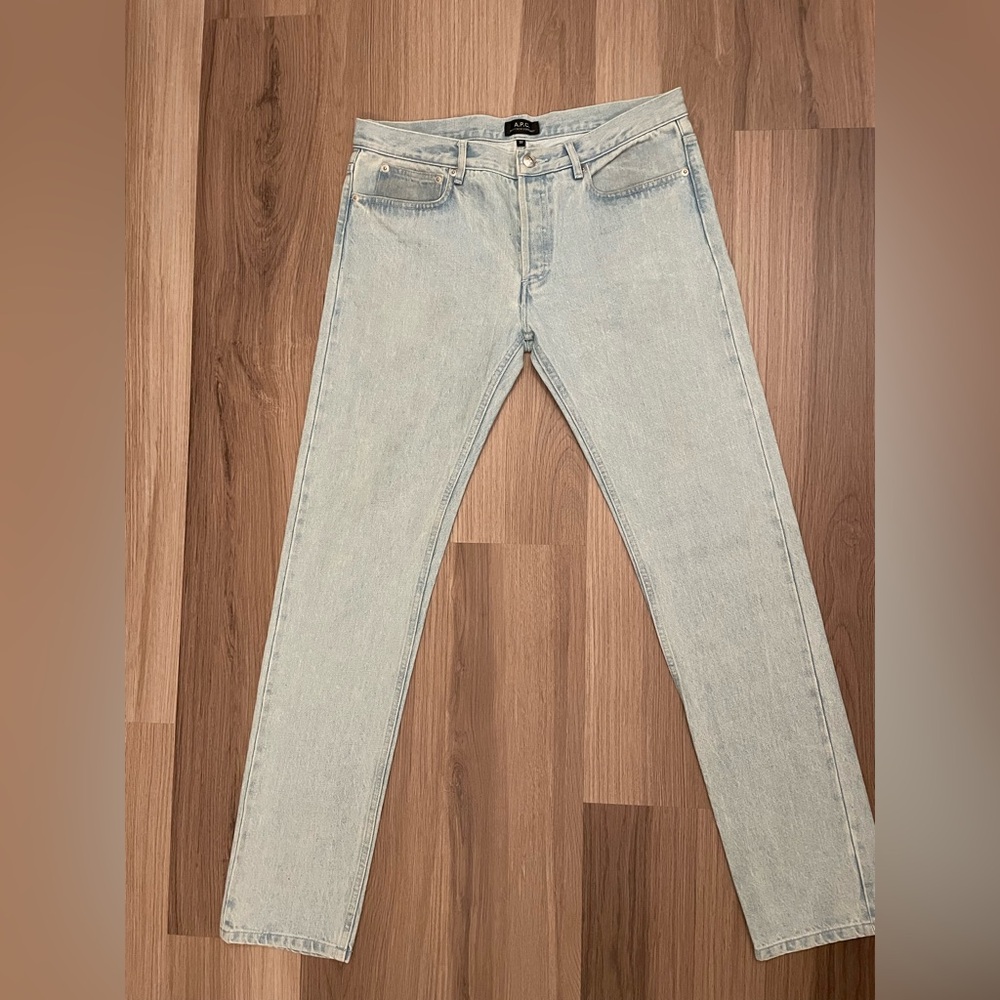 A.P.C. Skinny Jeans in Soft Blue